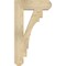 Ekena Millwork Merced Craftsman Rough Sawn Bracket, Douglas Fir, 4"W x 16"D x 28"H BKT04X16X28MRC04RDF - alternate 4